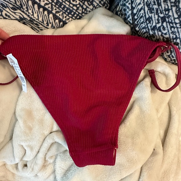 Burgundy bikini bottoms NWT - Picture 3 of 5